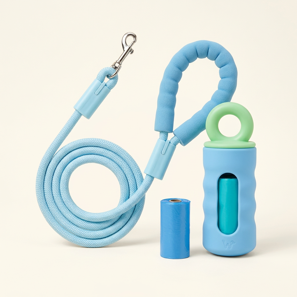 Coastal Blue matching walking set
